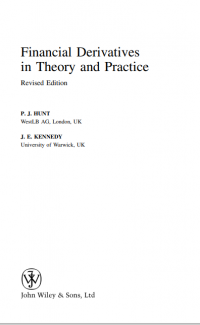 Financial Derivatives
in Theory and Practice