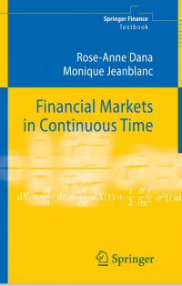 Financial Markets
in Continuous Time