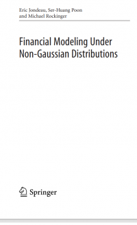 Financial Modeling Under
Non-Gaussian Distributions