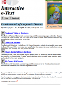 Fundamentals of Corporate Finance