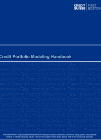 Credit Portfolio Modeling Handbook