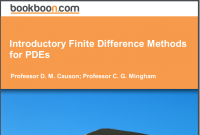 Introductory Finite Difference Methods
for PDEs
