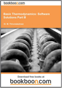 Basic Thermodynamics: Software Solutions Part III