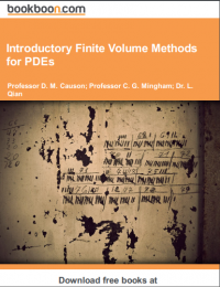 Introductory Finite Volume Methods
for PDEs