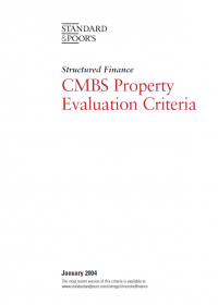 CMBS Property
Evaluation Criteria