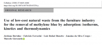 Use of low-cost natural waste from the furniture industry
for the removal of methylene blue by adsorption: isotherms,
kinetics and thermodynamics