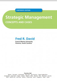 Strategic Management CONCEPTS AND CASES