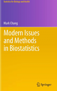 Modern Issues and Methods in Biostatistics