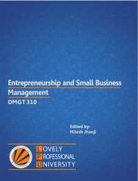 ENTREPRENEURSHIP AND SMALL BUSINESS MANAGEMENT