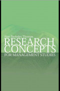 Research Concepts for Management Studies
