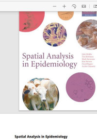 Spatial Analysis in 
Epidemiology