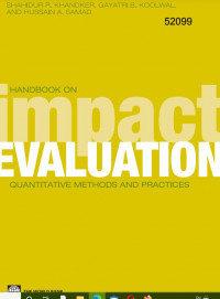 Handbook on Impact 
Evaluation

Handbook on Impact 
Evaluation