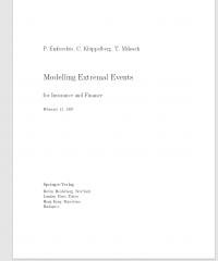 Modelling Extremal Events
for Insurance and Finance